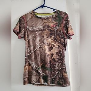 Under Armour Heat Gear Camo hunting Tee
